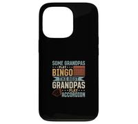 The Best Grandpas Play Accordéon Accordéons Musicien Grandpa Coque pour iPhone 13 Pro