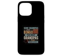 The Best Grandpas Play Accordéon Accordéons Musicien Grandpa Coque pour iPhone 13 Pro Max
