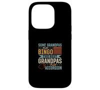 The Best Grandpas Play Accordéon Accordéons Musicien Grandpa Coque pour iPhone 14 Pro