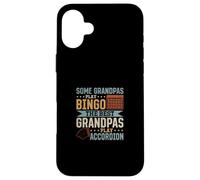 The Best Grandpas Play Accordéon Accordéons Musicien Grandpa Coque pour iPhone 16 Plus