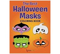The Best Halloween Masks Coloring Book