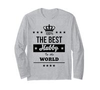 The Best Hubby in The World Wedding Anniversary Best Husband Manche Longue