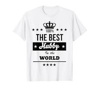 The Best Hubby in The World Wedding Anniversary Best Husband T-Shirt
