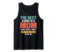 The Best Kind of Mom Raises A Barber Funny Mothers Day Débardeur