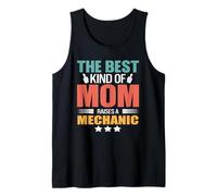 The Best Kind of Mom Raises A Mechanic Funny Mothers Day Débardeur