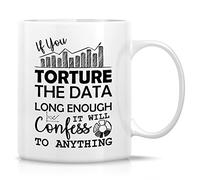 The Best Mug humoristique - The Data Science Scientist Analyst Comptabilité Statistiques - Tasse à café en céramique - Cadeau d'anniversaire amusant pour ami, collègue, collègue