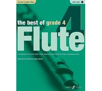 Partitions variété, pop, rock... FABER MUSIC ADAMS SALLY - BEST OF GRADE 4 FLUTE + CD - FLUTE AND PIANO Vents