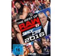 THE BEST OF RAW & SMACKDOWN LIVE 2016 3 DVD NEUF