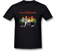 The Best of The Lovin Spoonful T Shirt Graphic Unisex Tee Black XL