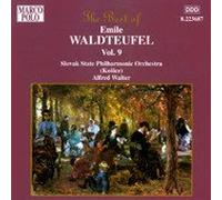 The Best of Waldteufel, Vol. 9- Louis Waldteufel; Alfred Walter and Slovak State Philharmonic Orchestra, Kosice - ORIGINAL MARCO POLO 1998 EDITION