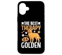 The Best Therapy is A Golden Coque pour iPhone 16 Plus