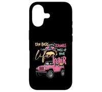 The Best Things in Life Mess Up Your Hair SXS UTV Chignon désordonné Coque pour iPhone 17