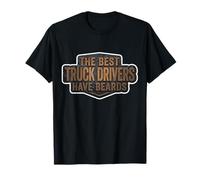 The Best Truck Drivers Have Bearded Funny Trucker Gag T-Shirt