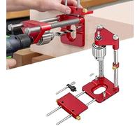 The best woodworking drill locator, Adjustable Punch Locator Drill Template Guide, Woodworking Drilling Locator Tool Kit - Outil de localisation, gabarit de perçage pour porte