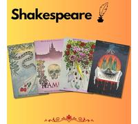 The Best Works of William Shakespeare Collection - 4 Books: Hamlet, Macbeth, Othello & Romeo and Juliet | Special Edition Set | Best of William Shakespeare Works Bundle Set | All Time Classics