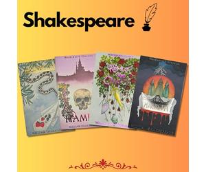 The Best Works of William Shakespeare Collection - 4 Books: Hamlet, Macbeth, Othello & Romeo and Juliet | Special Edition Set | Best of William Shakespeare Works Bundle Set | All Time Classics