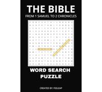 The Bible From Book of 1st Samuel to 2nd Chronicles: Word Searches with Easy to Read | Print from the Book of 1st and 2nd Samuel, 1st and 2nd Kings, ... | 6x9 inches, 110 pages | 50+ Puzzles
