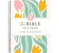 The Bible in a Year A 52-Week Study for Women - Spirale Bound Daily Scripture Reading & Reflection Guide - Chronological Devotional Journey One-Year Bible Companion