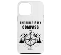 The Bible is My Compass - Joshua 1:8 Christian Faith Camping Coque pour iPhone 13 Pro Max