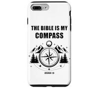 The Bible is My Compass - Joshua 1:8 Christian Faith Camping Coque pour iPhone 7 Plus/8 Plus