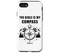 The Bible is My Compass - Joshua 1:8 Christian Faith Camping Coque pour iPhone SE (2020) / 7/8
