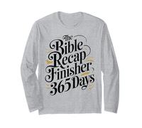 The Bible Recap Finisher Citation Humoristique 365 Jours Manche Longue