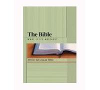 The Bible: What Is Its Message. American Sign Lang