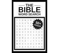 The Bible Word Search: Uncover Hidden Treasures of Faith, Fun, and Fellowship in This Engaging Christian-Themed Word Puzzle