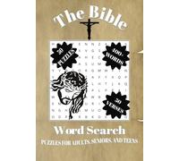 The Bible Word Search: Word Searches with Easy to Read Print about The Bible, Jesus, Faith and More| 6x9 inches, 100 Pages | 50 Puzzles ... Gift for Vacations, Holidays, Churches and Free Times