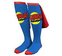 The Big Bang Theory Bazinga Chaussettes Cape - Bleu - Taille unique