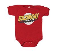 The Big Bang Theory Bazinga! Grenouillère pour bébé Rouge - Rouge - 24 mois