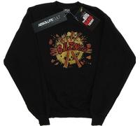 The Big Bang Theory - "Bazinga" Sweat-shirt pour femme BI7853 (XL) (Noir)