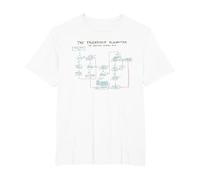 The Big Bang Theory Friendship Algorithm T-Shirt, Homme Grandes Tailles, Blanc, 2X Tall