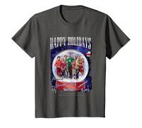 The Big Bang Theory Happy Holidays T-Shirt, Enfant, Asphalte, 3 Ans