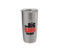 The Big Bang Theory Logo Gobelet isotherme en acier inoxydable double paroi
