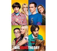 The Big Bang Theory - Mosaïque - Série TV Film - Affiche Impression - Taille 61x91,5 cm