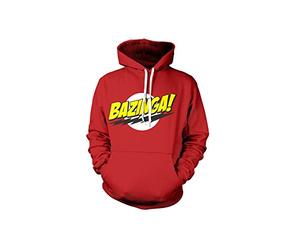 The Big Bang Theory Officiellement sous Licence Bazinga Super Logo Sweatshirt à Capuche