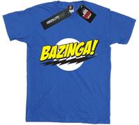 The Big Bang Theory - T-shirt garçon "Bazinga" BI1581 (152-158) (Bleu roi)