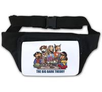 The Big Bark Theory Sac banane avec parodie de chien Blanc