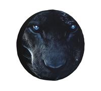 The Big Black Face Lion - Housse de pneu de secours étanche et anti-poussière - Ajustement universel pour remorque, camping-car, SUV, camion, camping-car - 38,1 cm