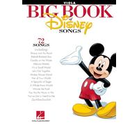 The Big Book Of Disney Songs Instrumental Folio Viola Bk