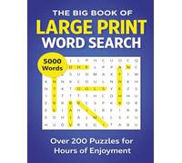 The Big Book of Large Print Word Search