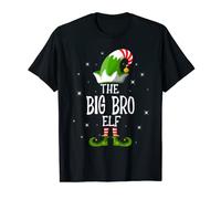 The Big Bro Elf Family Match Group Christmas T-Shirt