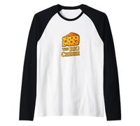 The Big Cheese Fun Bossy Humor Cheese Amateur de fromages Manche Raglan