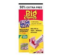 The Big Cheese Nourriture appât (26 g) pour rats et souris, sans poison, pâte savoureuse pour rongeurs