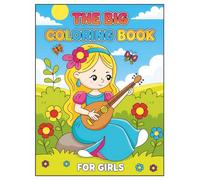 The Big Coloring Book for Girls: Over 60 Enchanting Scenes to Spark Imagination - Featuring Cute Unicorns, Fairies, Mermaids, and Magical Creatures