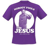 The Big Lebowski Nobody Fools The Jesus T-shirt lilas S