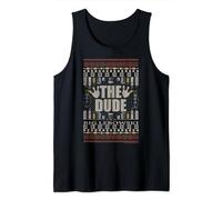 The Big Lebowski The Dude Ugly Christmas Sweater Débardeur