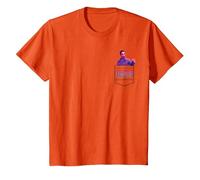 The Big Lebowski The Jesus Pocket Hit T-Shirt, Enfant, Orange, 4 Ans