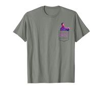 The Big Lebowski The Jesus Pocket Hit T-Shirt, Homme, Vert Kaki chiné, 3XL